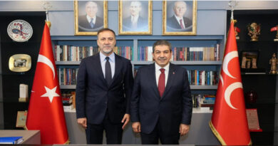 TEVFİK GÖKSU’DAN VOLKAN YILMAZ’A HAYIRLI OLSUN ZİYARETİ