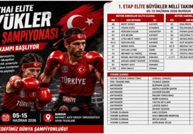 Muaythai Elite Büyükler Dünya Şampiyonası Hazırlık Kampı Başlıyor