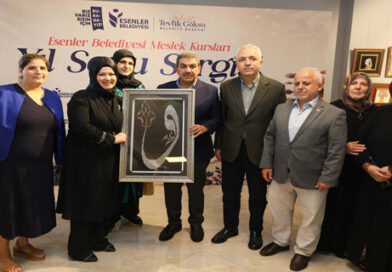 ESENLER MESLEK EDİNDİRME KURSİYERİ ÖĞRENCİLERİ HÜNERLERİNİ SERGİLEDİ